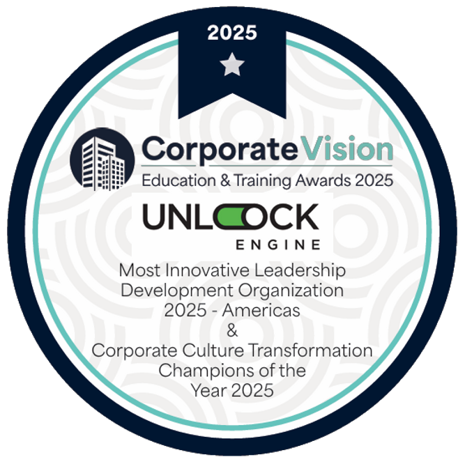 Unlock Engine reconocido con prestigiosos premios de Corporate Vision: Organización de Desarrollo de Liderazgo Más Innovadora en las Américas 2025 & Campeones en Transformación de Cultura Corporativa
